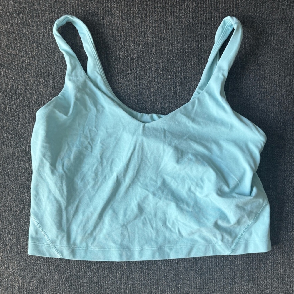 lululemon athletica Aloha Light Blue Align Tank